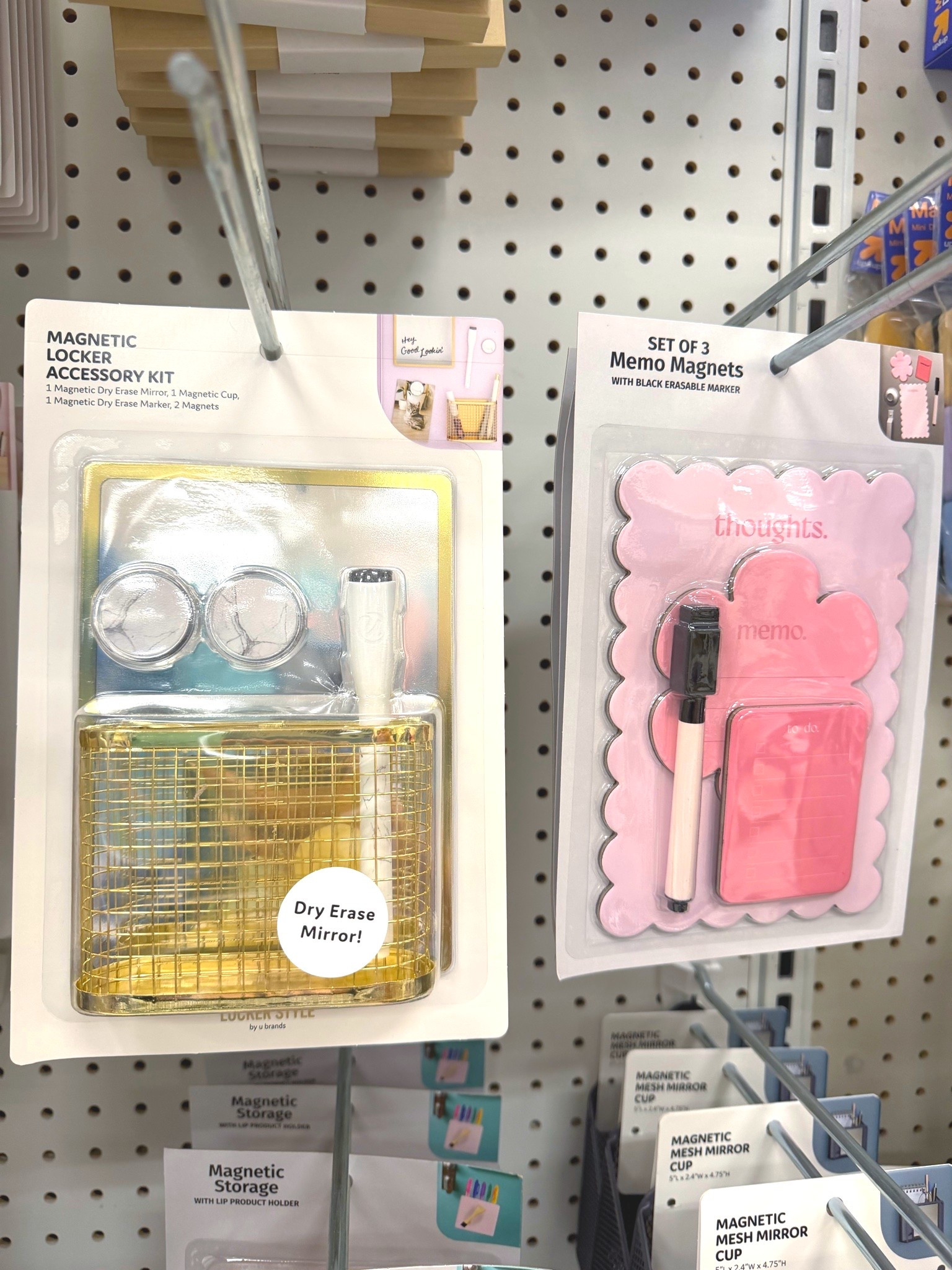 Target Back to School Shopping U Brands 6ct 7"x5" Magnetic Locker Accessory Kit & TwelveNYC Memo Magnets Set Locker Accessories

#LTKdayinmylife #LTKKids #LTKSeasonal