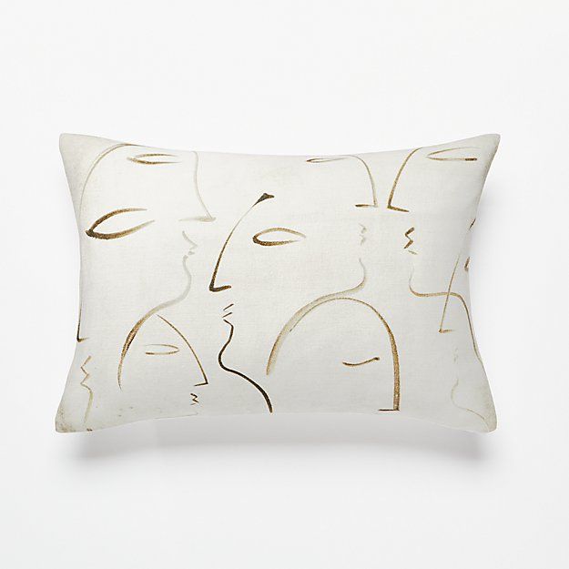 18"x12" Silhouette Pillow | CB2 | CB2