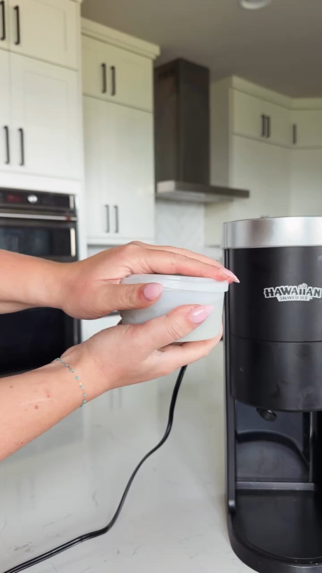 We all know someone who loves pickles this much. What else should I put in the shaped ice machine? I may or may not have an idea to do a dirty martini one. #ShavedIce #PickleLovers