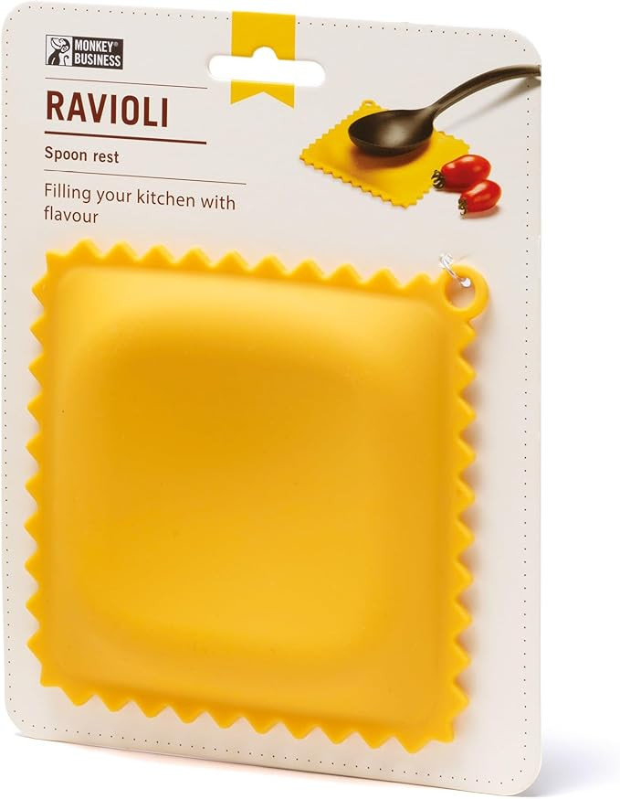 The Original Ravioli-Shaped Spoon Rest | Spoon Rest for Kitchen Counter | Cool and Cute Kitchen A... | Amazon (US)