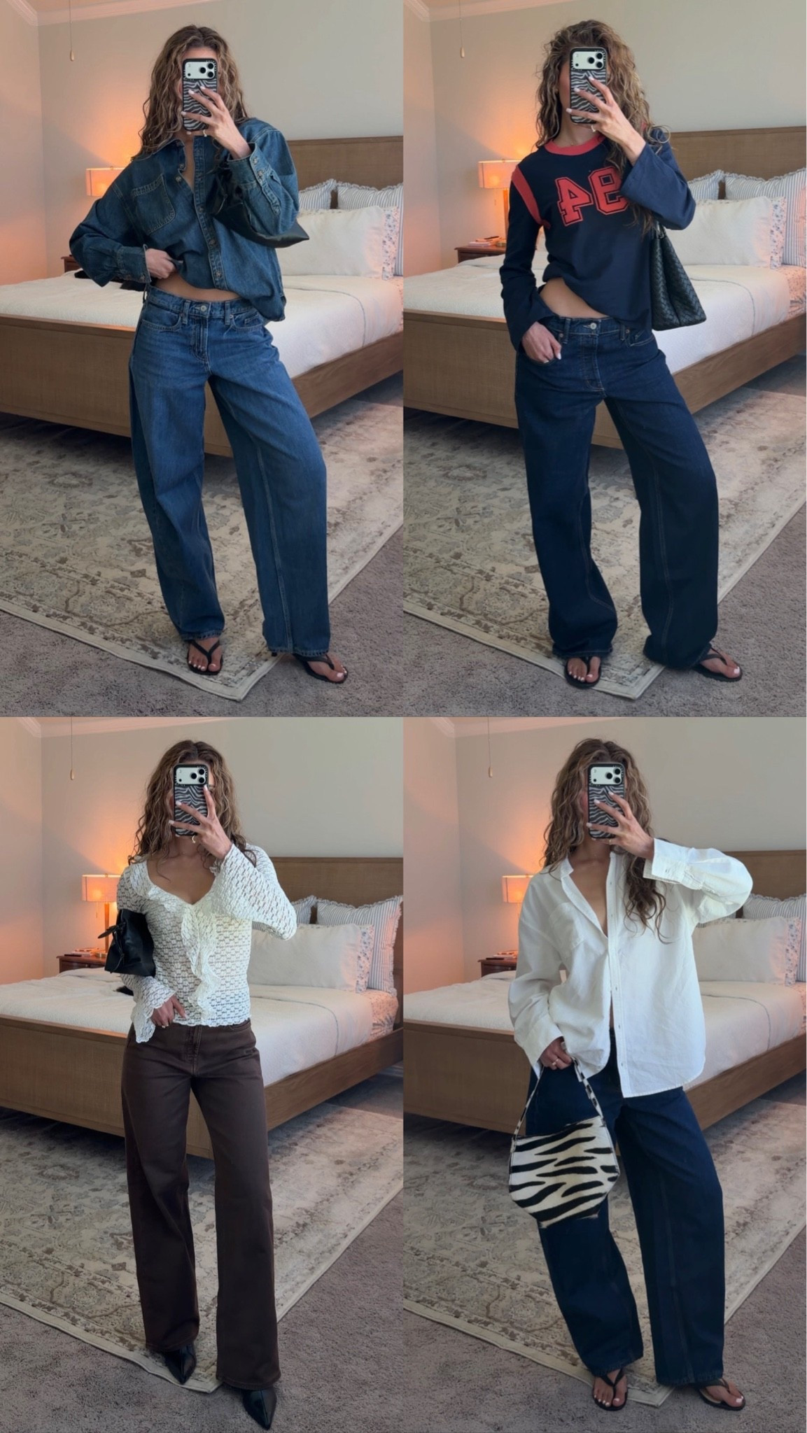 Fall denim try on from @oldnavy #oldnavypartner 🤍🍂

#LTKootd #LTKSeasonal