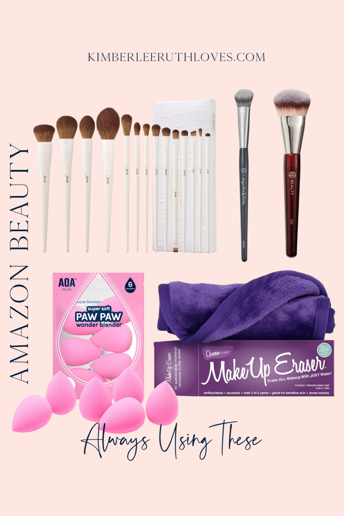 All amazon big deals! Amazon beauty favorites!

Makeup brushes, concealer brush, foundation brush, beauty finds, makeup sponge, makeup eraser

#LTKBeauty #LTKxPrimeDay #LTKSaleAlert