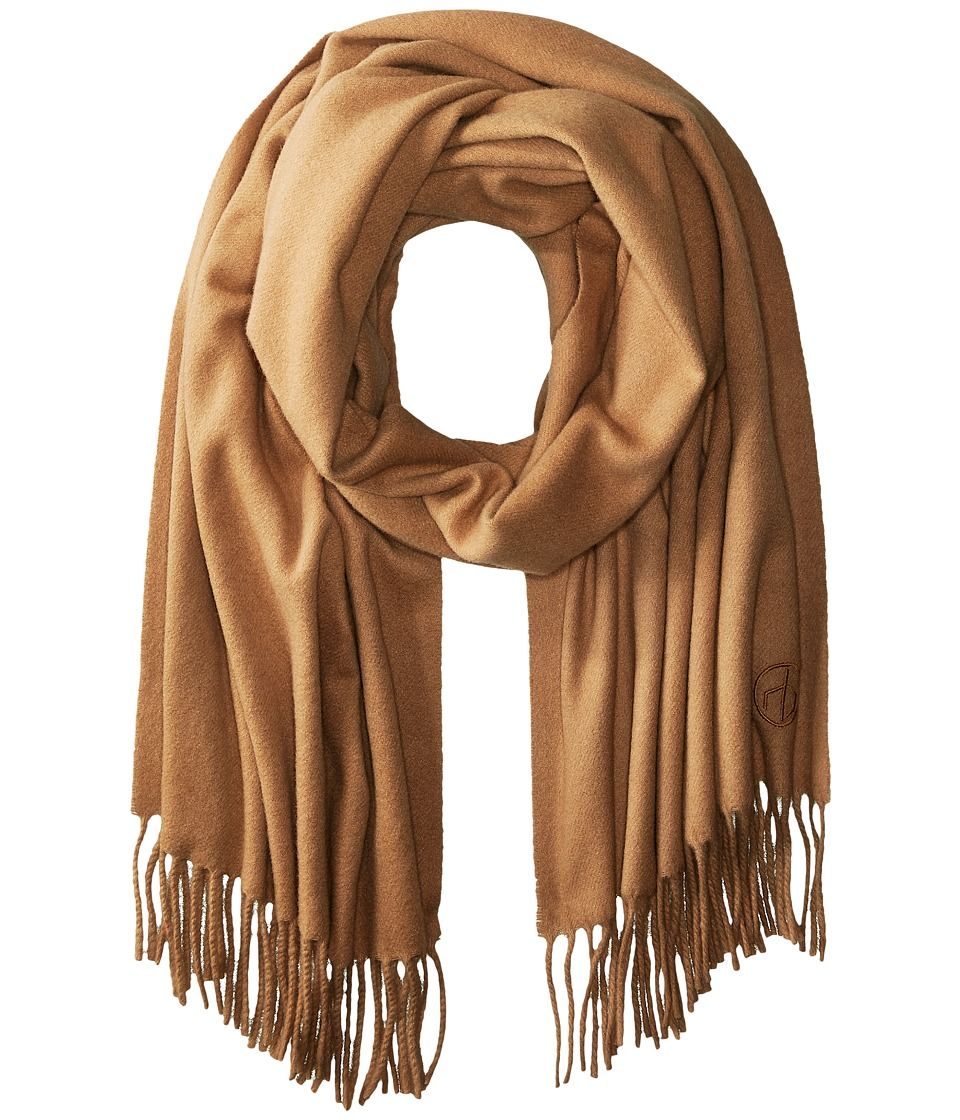 rag & bone - Classic Wool Scarf (Camel) Scarves | Zappos