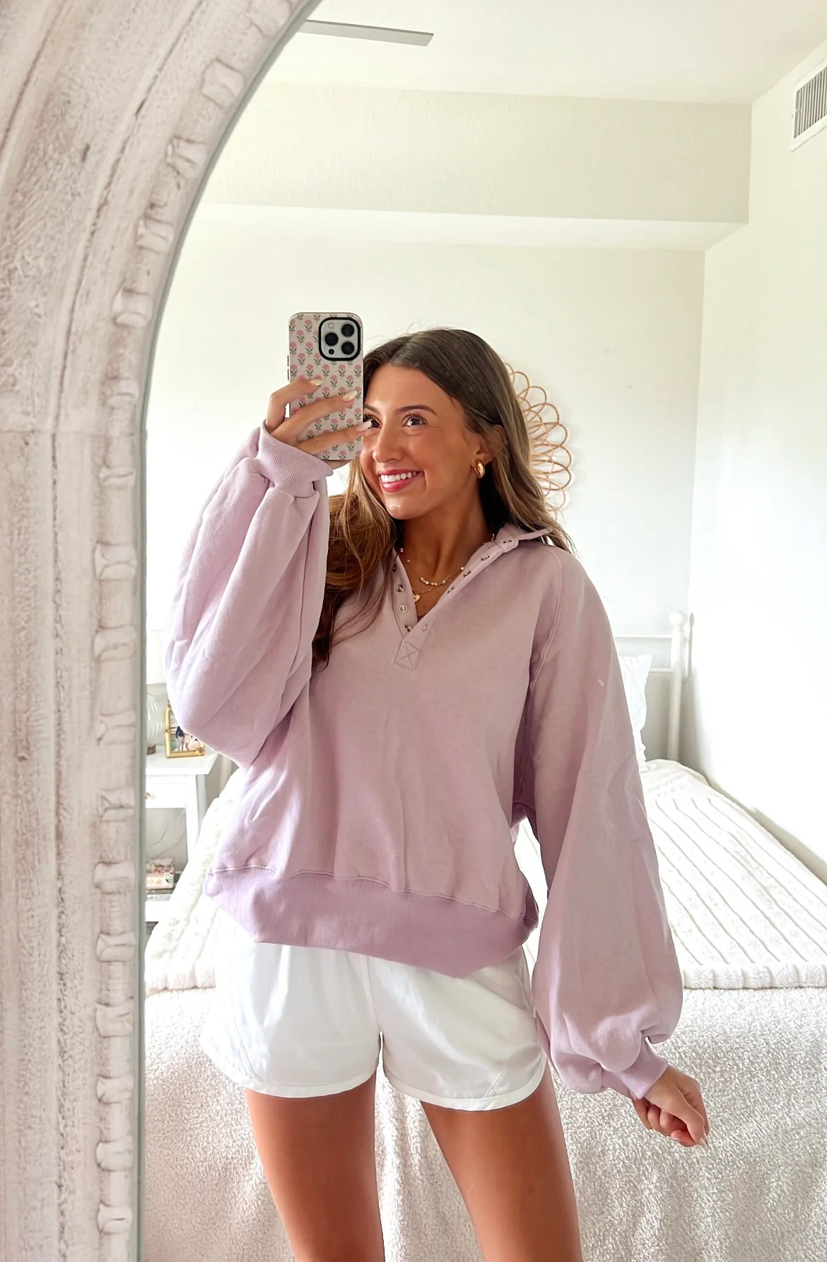 SUNDAY PULLOVER - LILAC | Shop Fruitful Co.