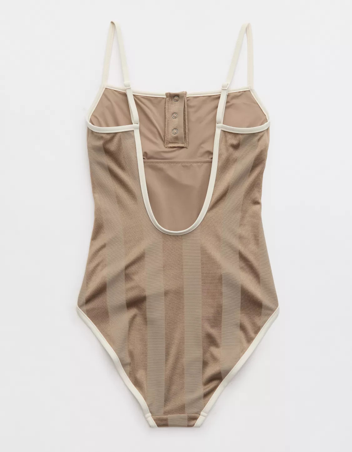 Aerie Shine Henley One Piece Swimsuit | Aerie