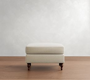Carlisle Ottoman | Pottery Barn CA