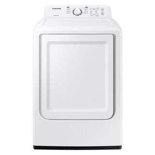 Samsung 7.2 cu. ft. Vented Electric Dryer with Sensor Dry in White DVE41A3000W - The Home Depot | The Home Depot