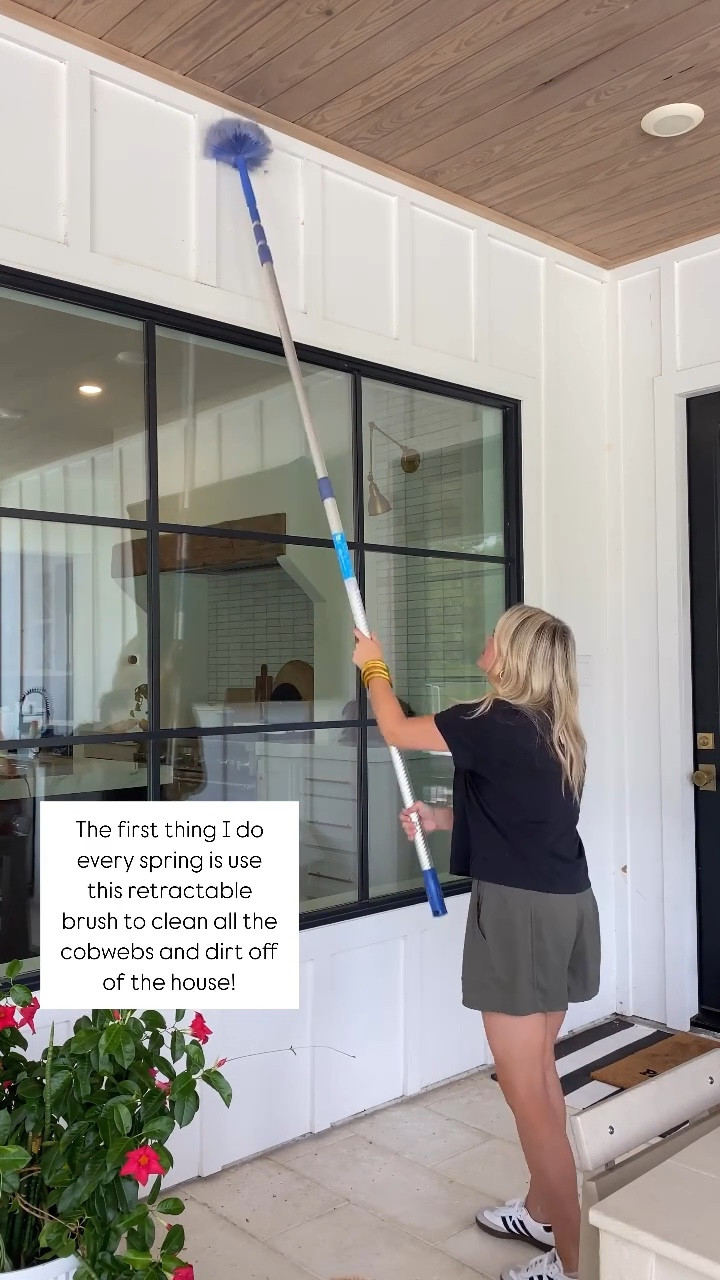 In use this retractable pole won’t cobweb attachment for spring cleaning and to keep the exterior of my house clean! 

Outdoor furniture/ patio/ porch / Lowes / doormat / rug / outdoor rug / clean / organize 

#LTKSaleAlert #LTKOver40 #LTKHome
