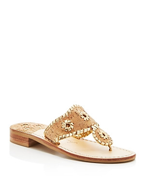 Jack Rogers Napa Valley Cork Thong Sandals | Bloomingdale's (US)