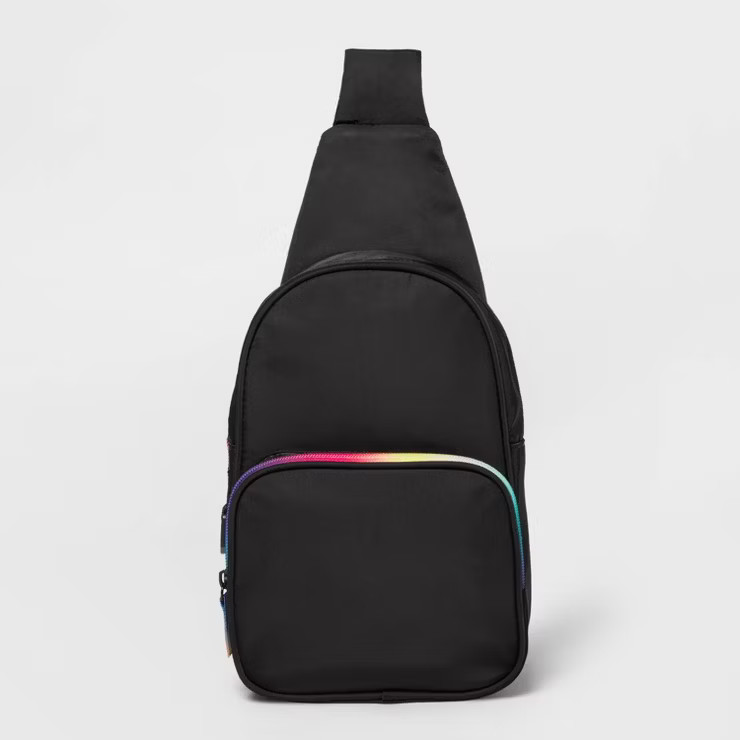 Pride Adult Sling Pack - Black | Target