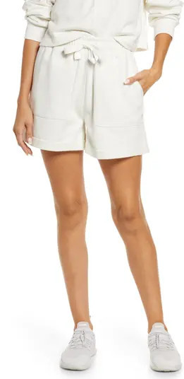 Revive Tie Waist Knit Shorts | Nordstrom
