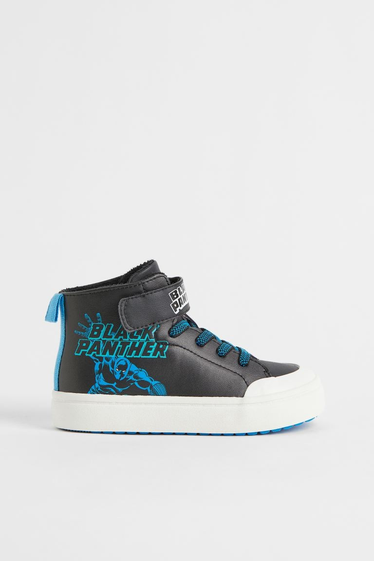 Warm-lined Printed High Tops | H&M (US + CA)