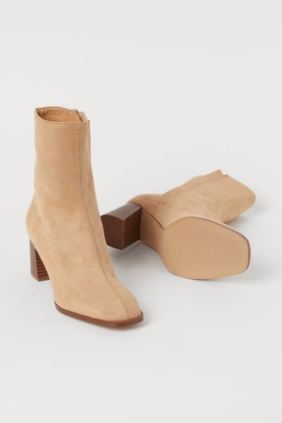 Beige/Imitation suede | H&M (UK, MY, IN, SG, PH, TW, HK)