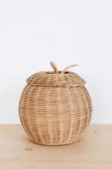 Connected Goods Rattan Apple Basket | Urban Outfitters (US and RoW)