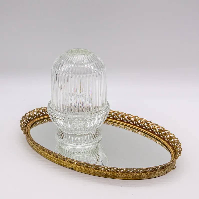 Vintage Homco Clear Ribbed "princess Lite" Fairy Lamp | Retro Candle Holder | Boho Home Decor | V... | Etsy (US)