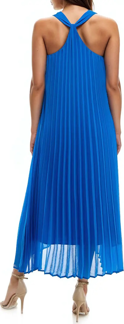 Pleated High-Low Maxi Trapeze Dress | Nordstrom