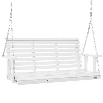 Wooden Porch Swing 5.5 ft, Patio bench swing for Courtyard & Garden, Upgraded 880 lbs Strong Load Capacity | Wayfair North America
