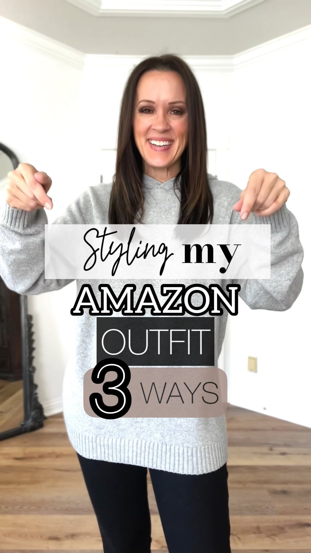 Styling my Amazon outfit 3 ways! The Lululemon-inspired ankle pants are amazing!

Sweater-oversized, wearing small in striped apricot 
Pants-run small, size up. Wearing medium 
Heels-TTS
Look 2:
Vest-oversized, wearing medium (linked similar, too)
Shoes-TTS
Look 3:
Blazer-oversized, wearing small
Shoes-TTS

Joggers | city pant | Amazon fashion | striped sweater | black heel | black blazer | Target style | Nike air max dawn | Sam Edelman ethyl tennis shoes | white tennies | fashion tennies | 24 hat | black baseball hat 

#LTKworkwear #LTKtravel #LTKunder50