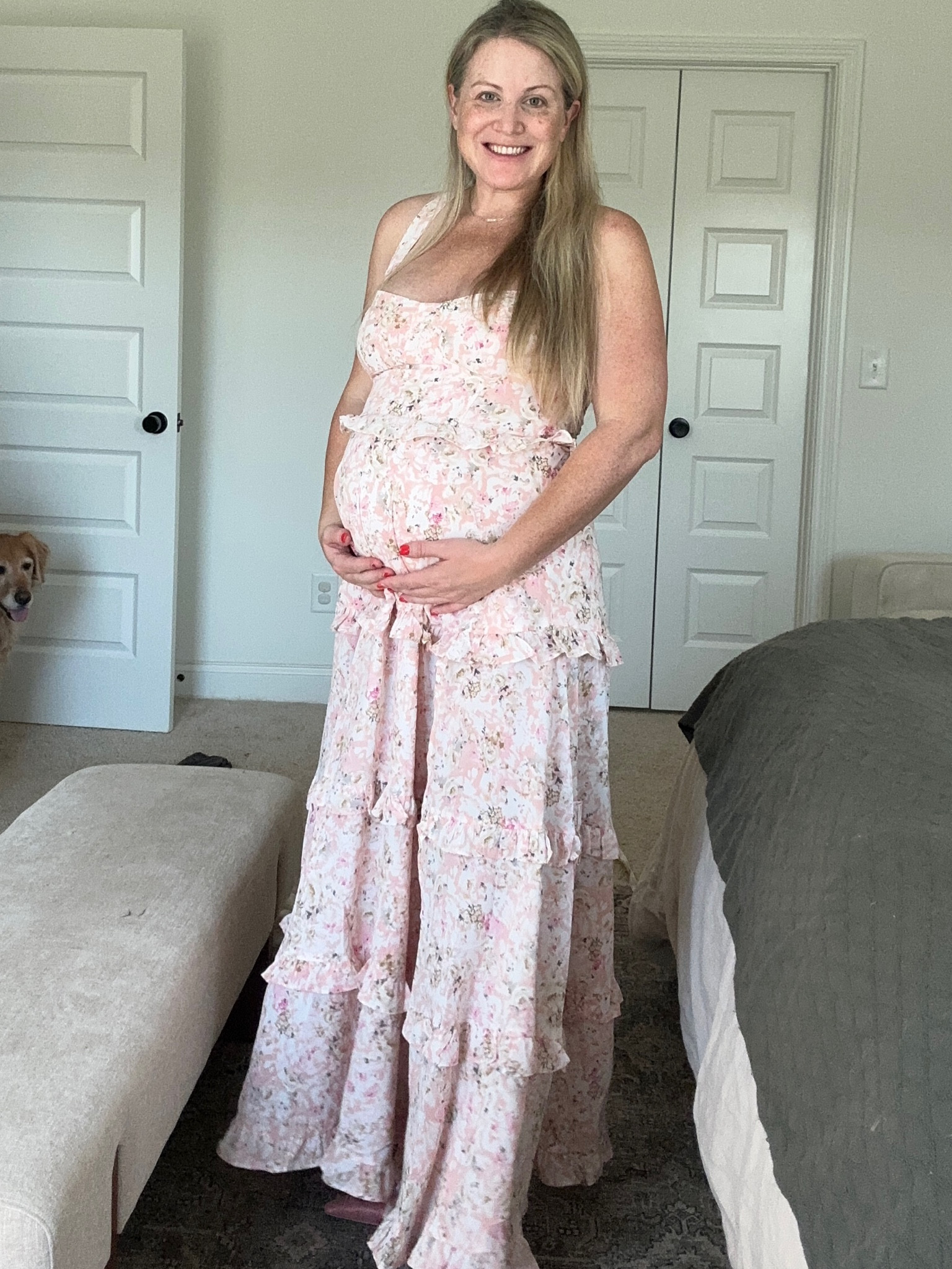 Non maternity dress that’s bump friendly and perfect for a baby girl baby shower 🎀


#LTKBaby #LTKBump