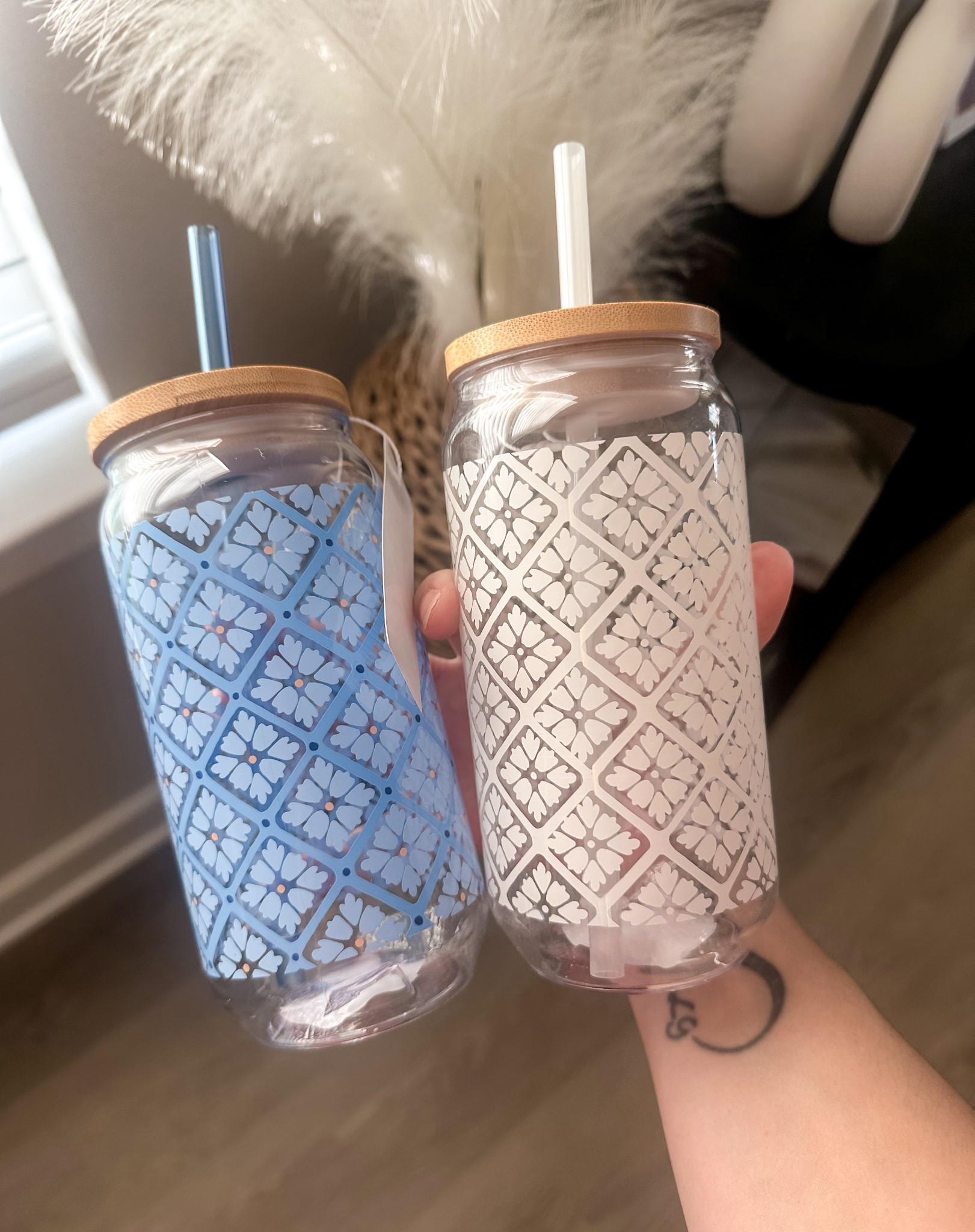 Cutest little plastic tumblers with straws!

#LTKHome #LTKFindsUnder50 #LTKSummerEdit