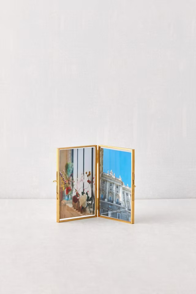 Bifold Locket 4x6 Picture Frame | Urban Outfitters (US and RoW)
