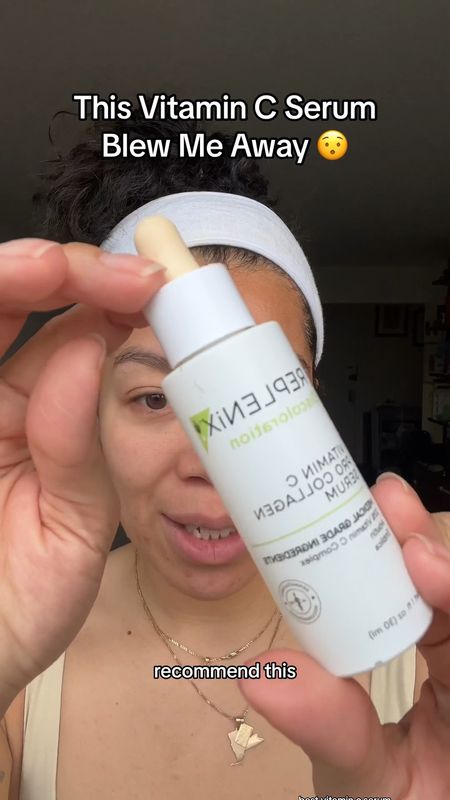 This vitamin c serum is so underrated and deserves more love! Ive been using it for the last 3 weeks and love the immediate glow and how effective it is at fading acne marks + hyperpigmentation. The brand is Replenix | #skincareproducts
#Skincaremusthaves #luxuryskincare #fadeacnescars
#vitamincserums #replenixskincare

#LTKbeauty #LTKVideo
