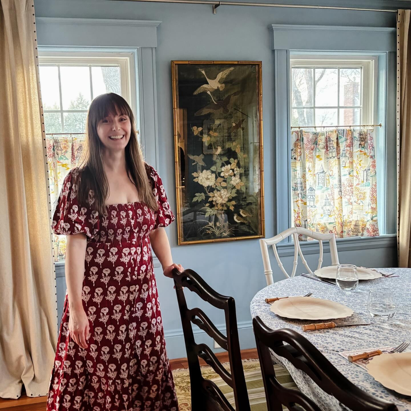 Thankful 🦃🍂🍽️ Our first time hosting in 5 years! 16 family members. My heart is full.