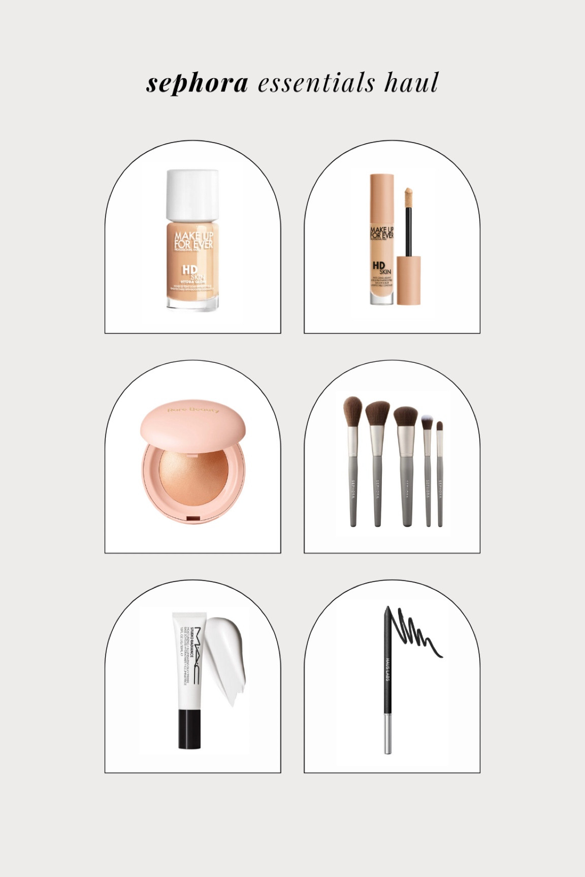 Sephora essentials for a natural every day look (with good coverage)! 

#LTKbeauty