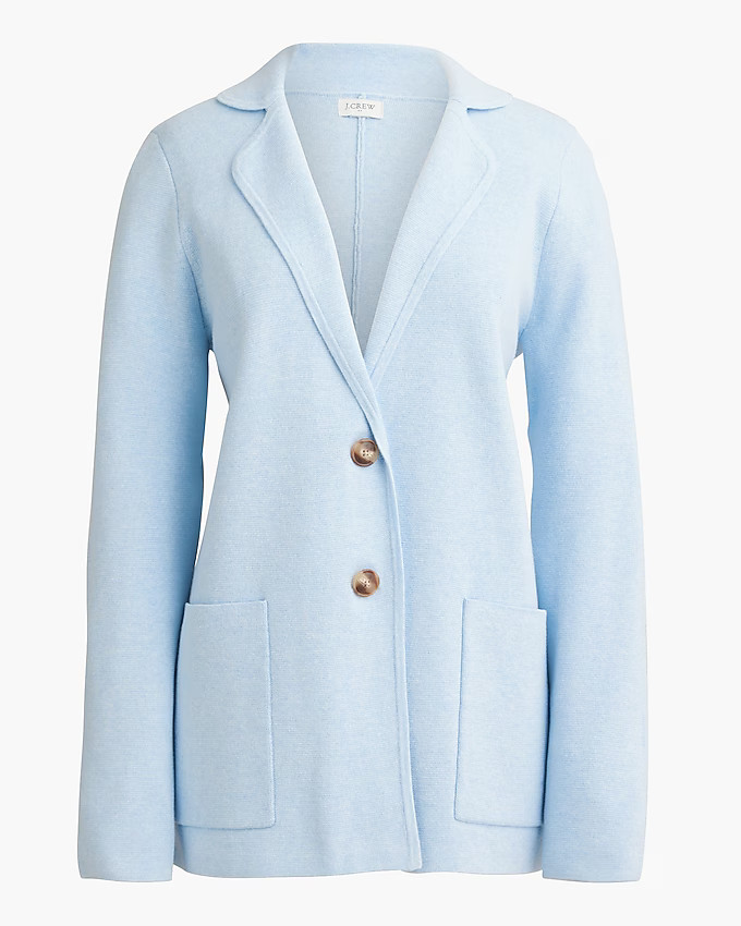 Two-button sweater-blazer | J.Crew Factory