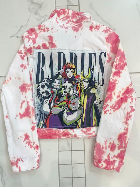 Disney Villains Denim Jacket Disney Denim Jacket Disney - Etsy | Etsy (US)