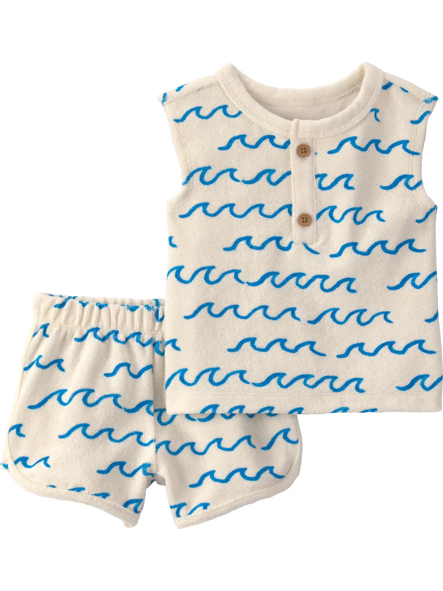 Carter's Child of Mine Baby Boy Outfit Set, 2-Piece, Sizes 0/3-24 Months - Walmart.com | Walmart (US)