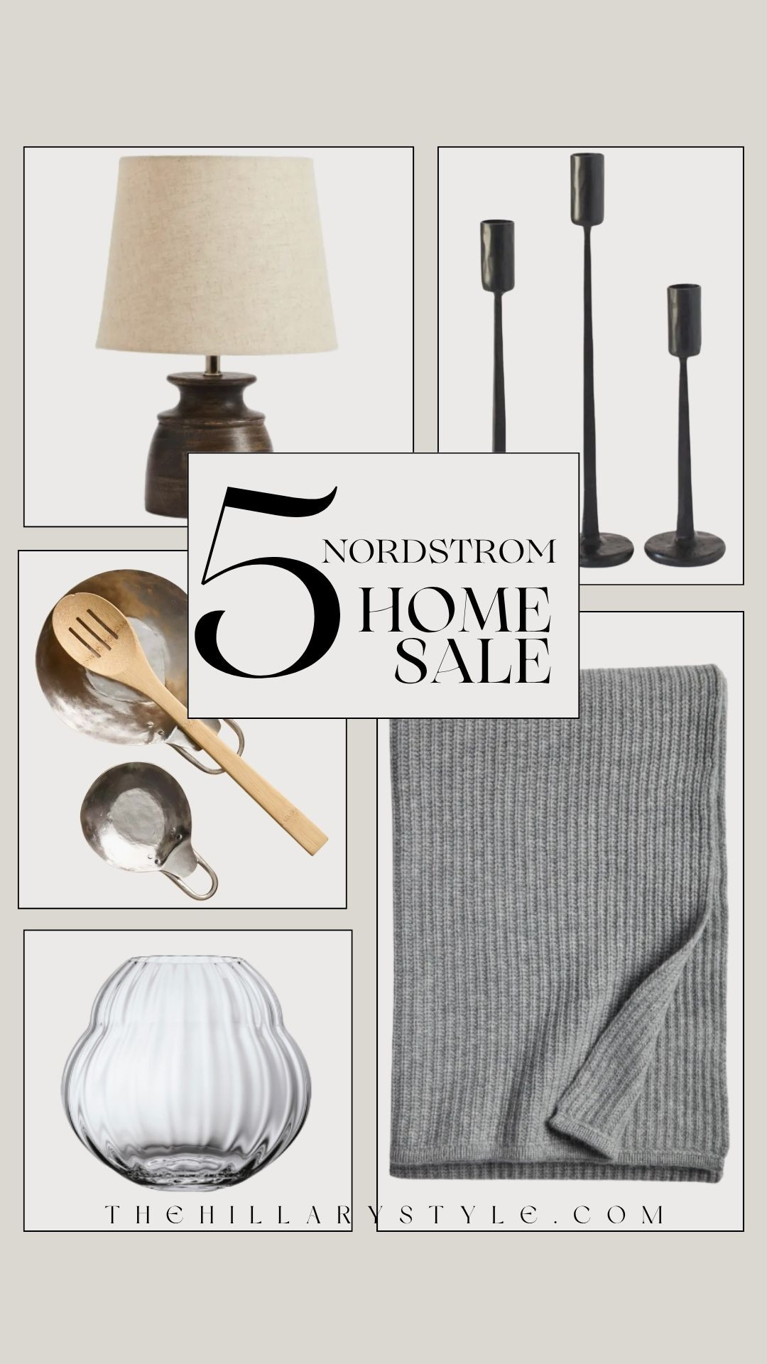 5 Nordstrom Home Sale Must-Haves!

The Nordstrom Home Sale is on, and it's the perfect time to refresh your living space with some incredible finds! I've picked out some of my favorite home decor and kitchen essentials that are currently on markdown. From cozy throws and stylish lamps to elegant vases and practical kitchen tools, these pieces will instantly elevate your home's aesthetic. Don't miss out on these limited-time deals to add a touch of luxury and comfort to your space for less!

#NordstromHome #HomeSale #HomeDecor #KitchenEssentials #InteriorDesign #CozyHome #HomeStyling #SaleAlert #DecoratingIdeas #HomeAccents #ShopTheSale #MustHaveItems #TheHillaryStyle #NordstromFinds #HomeInspiration 

 

#LTKSeasonal #LTKHome #LTKSaleAlert