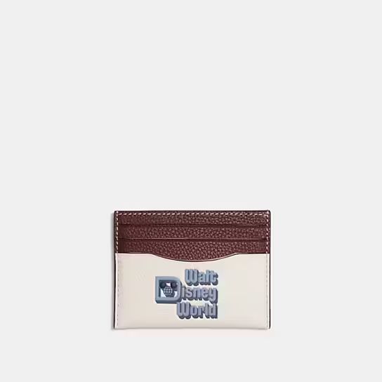 Disney X Coach Card Case With Walt Disney World Motif | Coach (US)