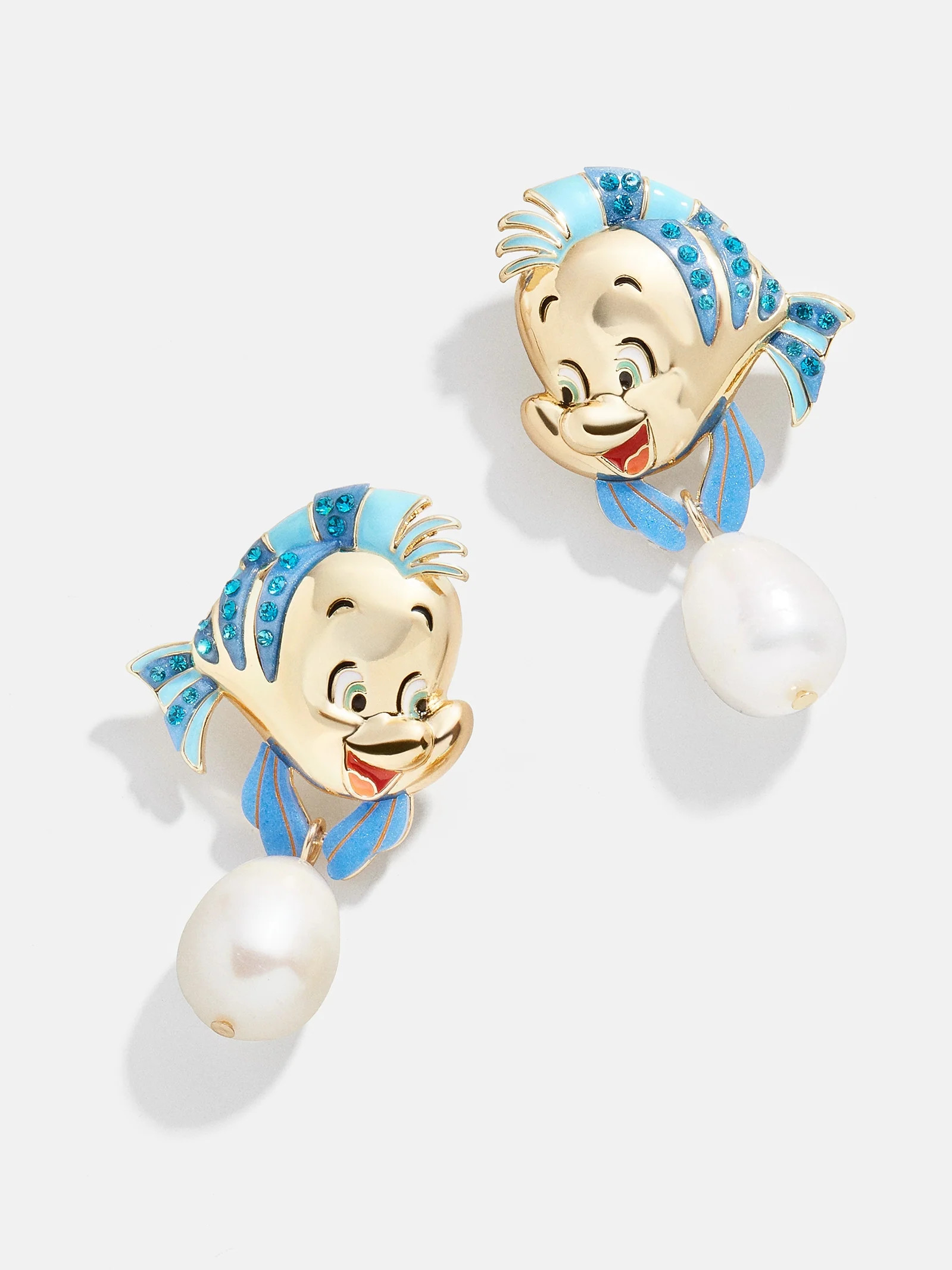 Flounder disney Earrings - Blue | BaubleBar