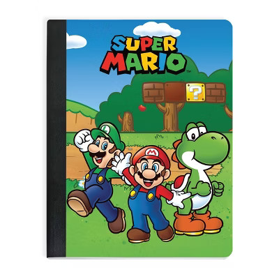 Mario Composition Notebook, School Supplies | Target
