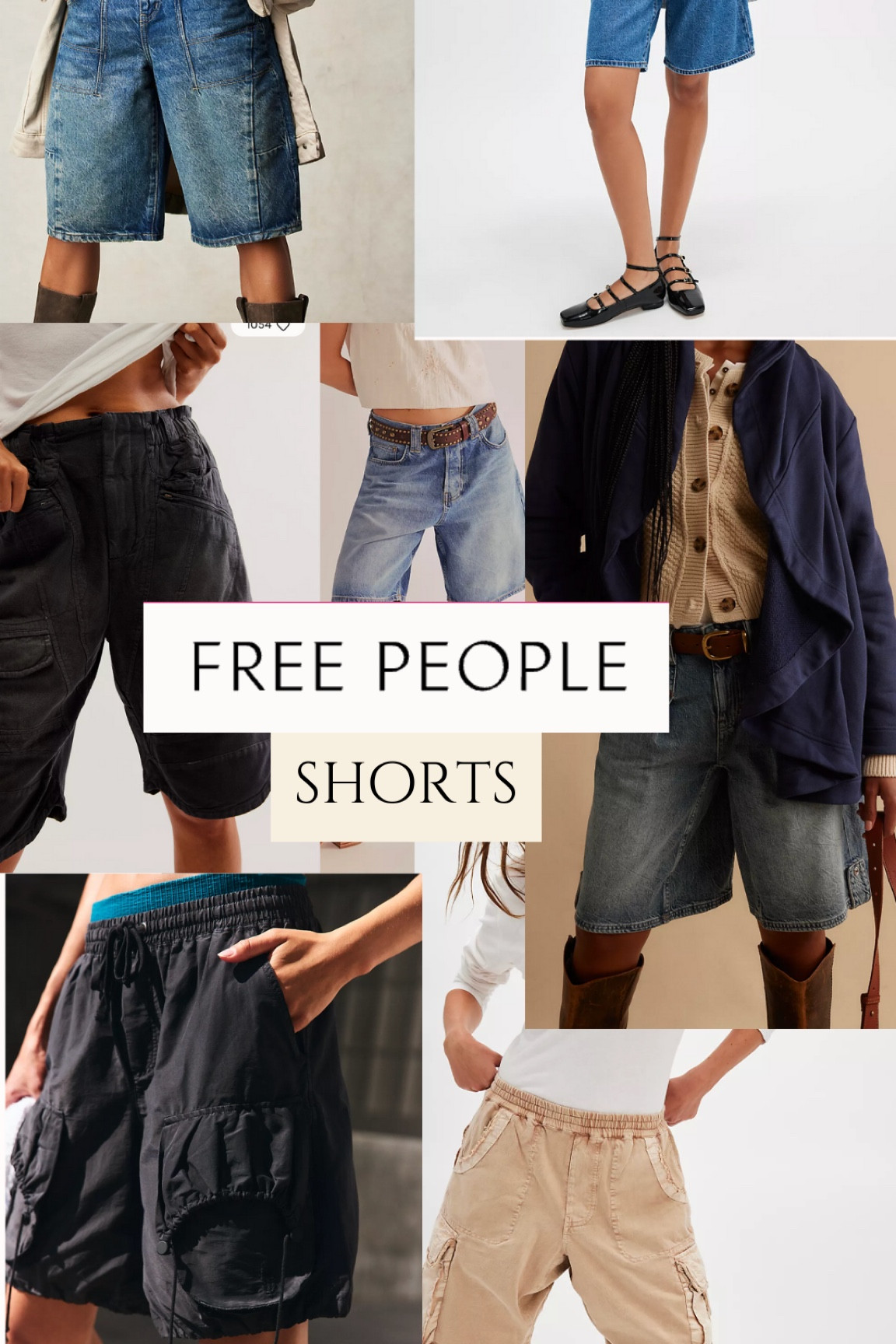 Modest/garment friendly shorts 
#freepeople #shorts #modest
