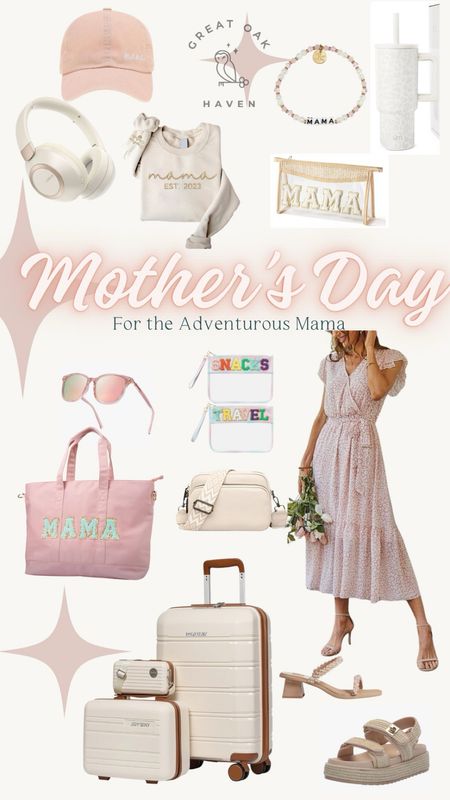 Mother’s Day is around the corner… 

If you have a travel loving Mama in your life who could use some new luxe for less essentials for your upcoming vacation then this round up is for you! 

All items here are under $100 including the suitcase 

Shop this easy breezy Summer outfit, travel dress , vacation look for mom! 

Don’t forget the noise canceling headphones, water bottle in her favorite color, and amazing sandals that go with everything! 

Many items on sale and all will arrive before Mom’s weekend! 

🧳 adventure awaits 

✈️ ✨🫶 Happy Mother’s Day 
Kelly 

#LTKfindsunder100 #LTKtravel #LTKGiftGuide
