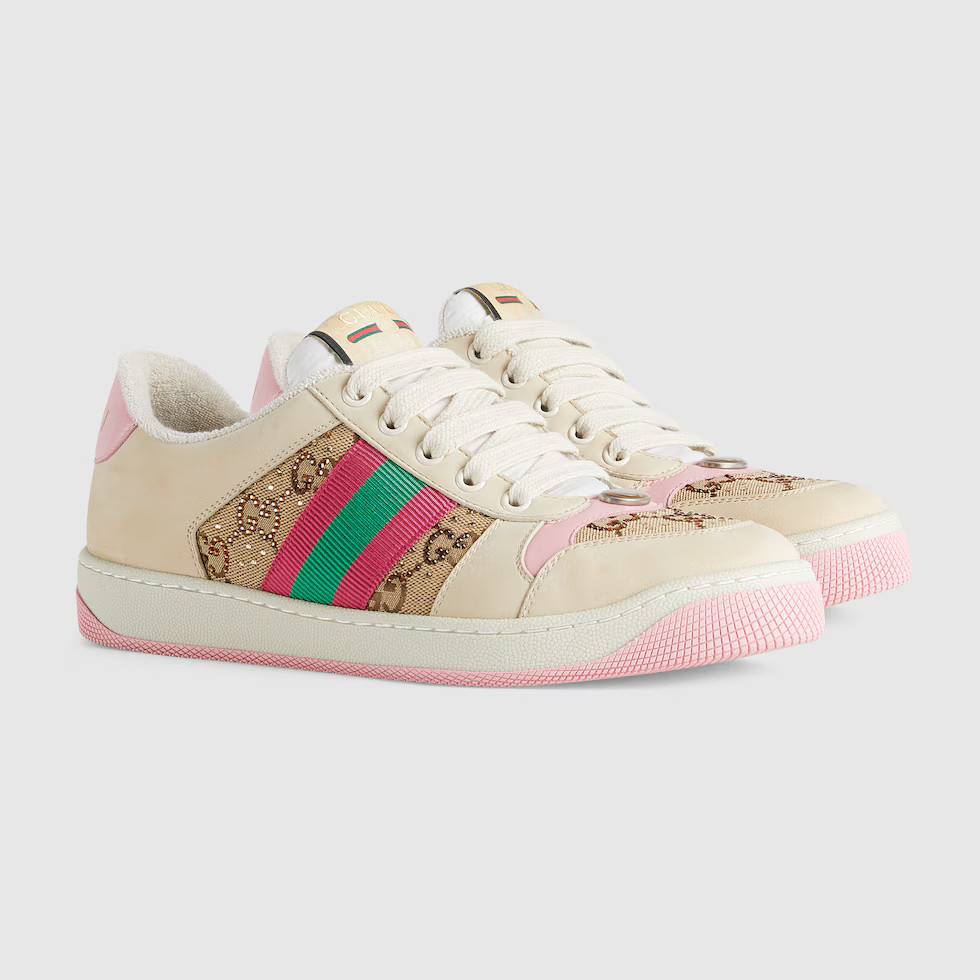 Women's Screener sneaker with crystals | Gucci (US)