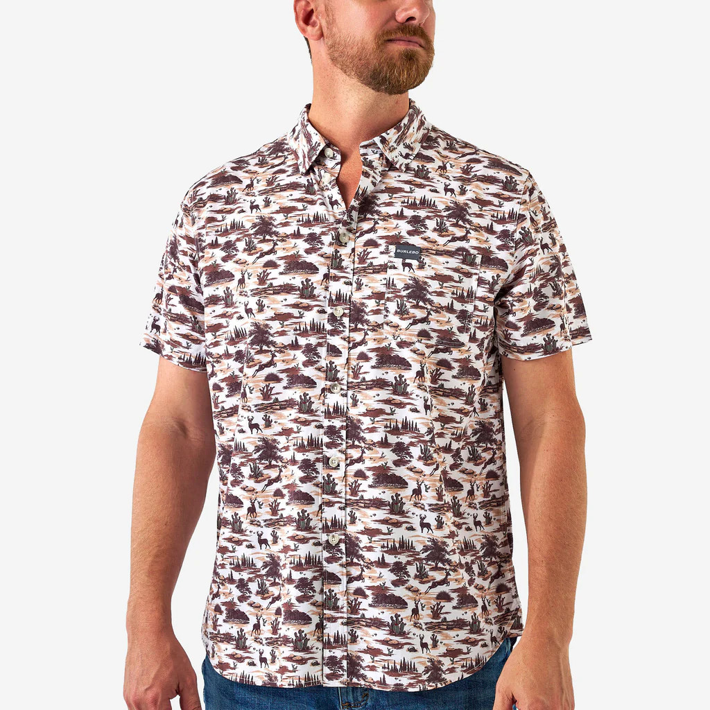 Performance Button Up - Brush Country | BURLEBO
