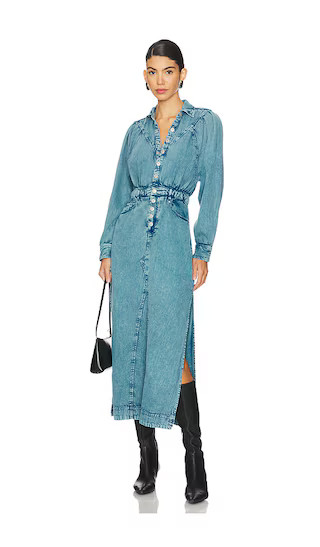 Mad Love Denim Midi Dress | Revolve Clothing (Global)