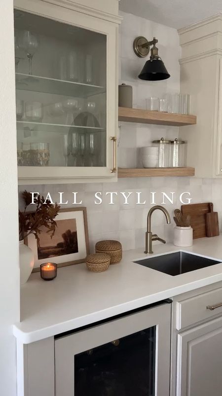FALL STYLING

kitchen or bar area… simple and affordable fall decor!

Stems linked aren’t exact but the most similar I could find! 

Kitchen decor, kitchen, home decor, fall decor, table decor, shelf decor, vase, art, landscape art, fall art, canister, woven decor, kitchen faucet, bar faucet, wall sconce, candle, target, amazon 

#LTKunder50 #LTKhome #LTKSeasonal