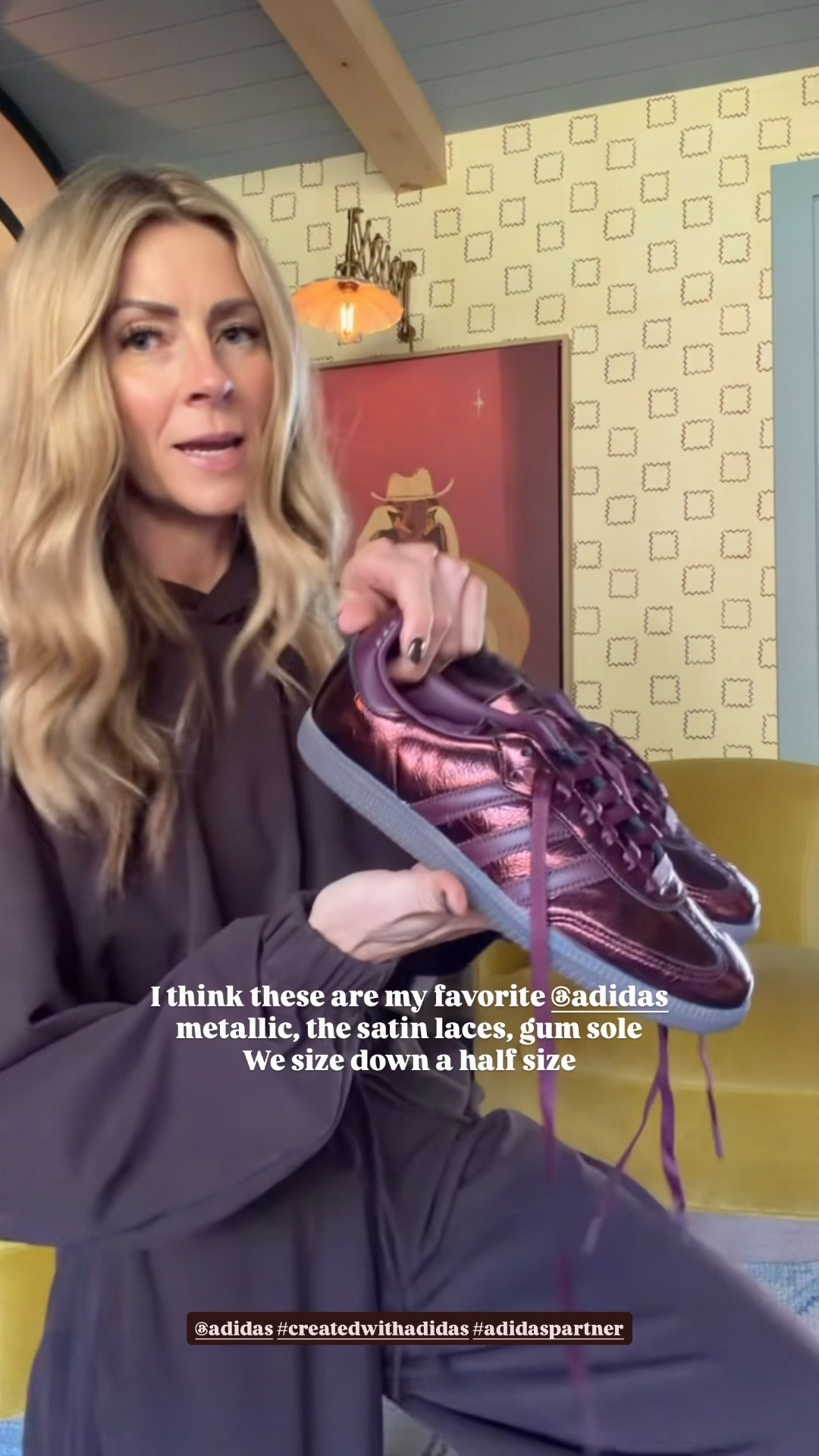 Shoes size down a half size 

@adidas #createdwithadidas #adidaspartner