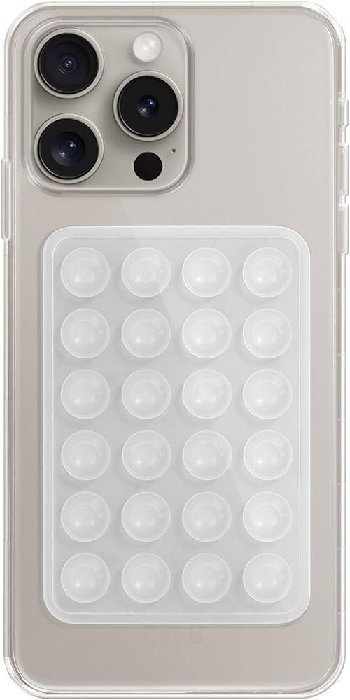 Silicone Phone Sticky Grip, Suction Phone Case Mount for iPhone and Android, Hands-Free Sticky Ce... | Amazon (US)