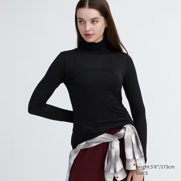 HEATTECH Ultra Light Turtleneck Long-Sleeve T-Shirt | UNIQLO (US)