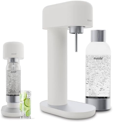 Mysoda Ruby 2 Sparkling Water Maker - Soda Streaming Machine Silent Carbonated Water Machine Robu... | Amazon (US)