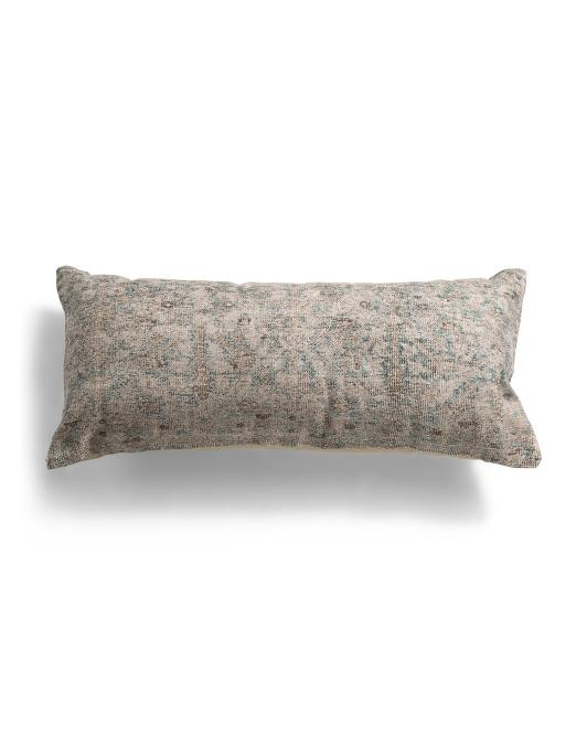 12x27 Floral Print Ruhi Oversized Lumbar Pillow | TJ Maxx