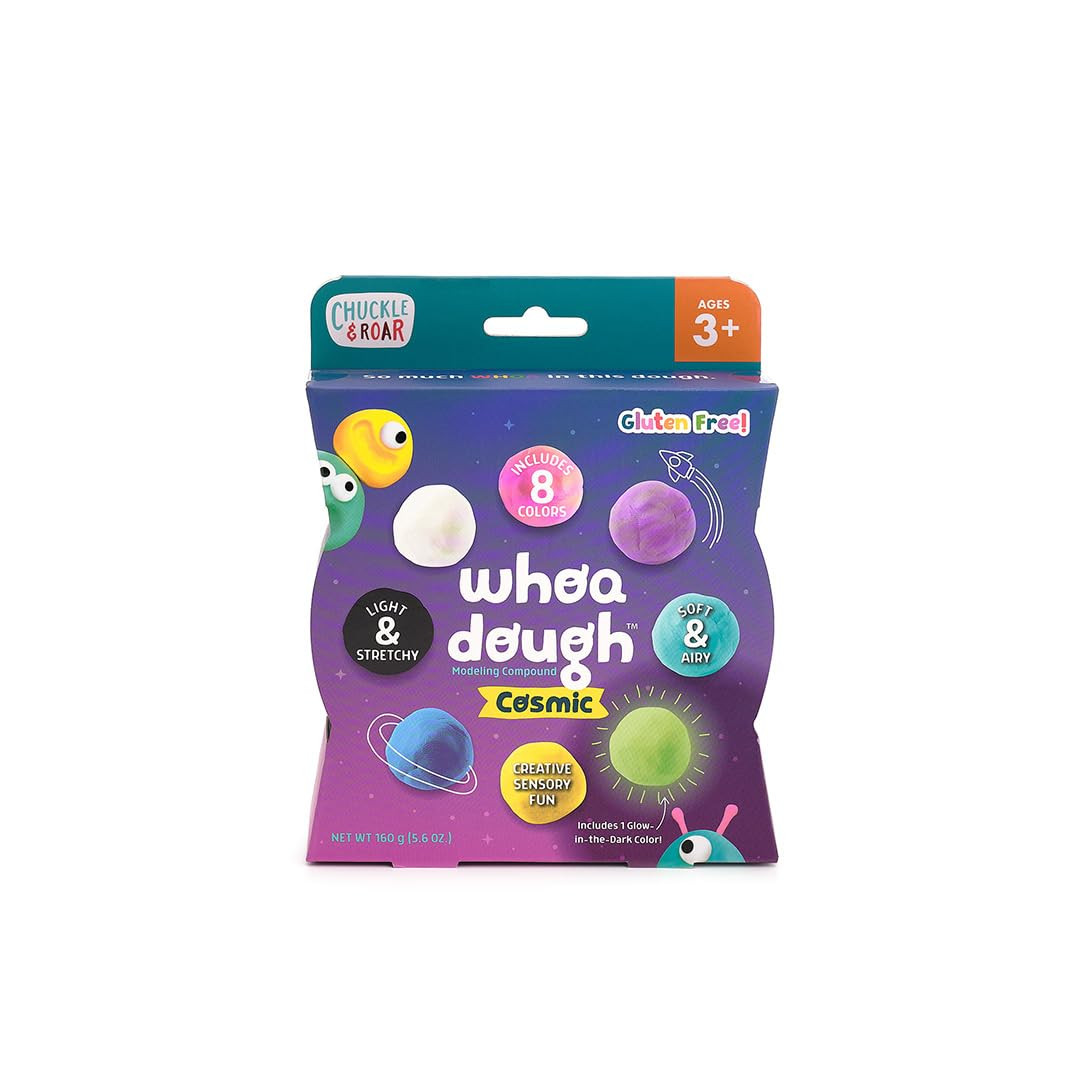 Chuckle & Roar - Whoa Dough Cosmic Colors - Tactile Kids Dough - Fun Arts and Crafts Time for Pre... | Amazon (US)