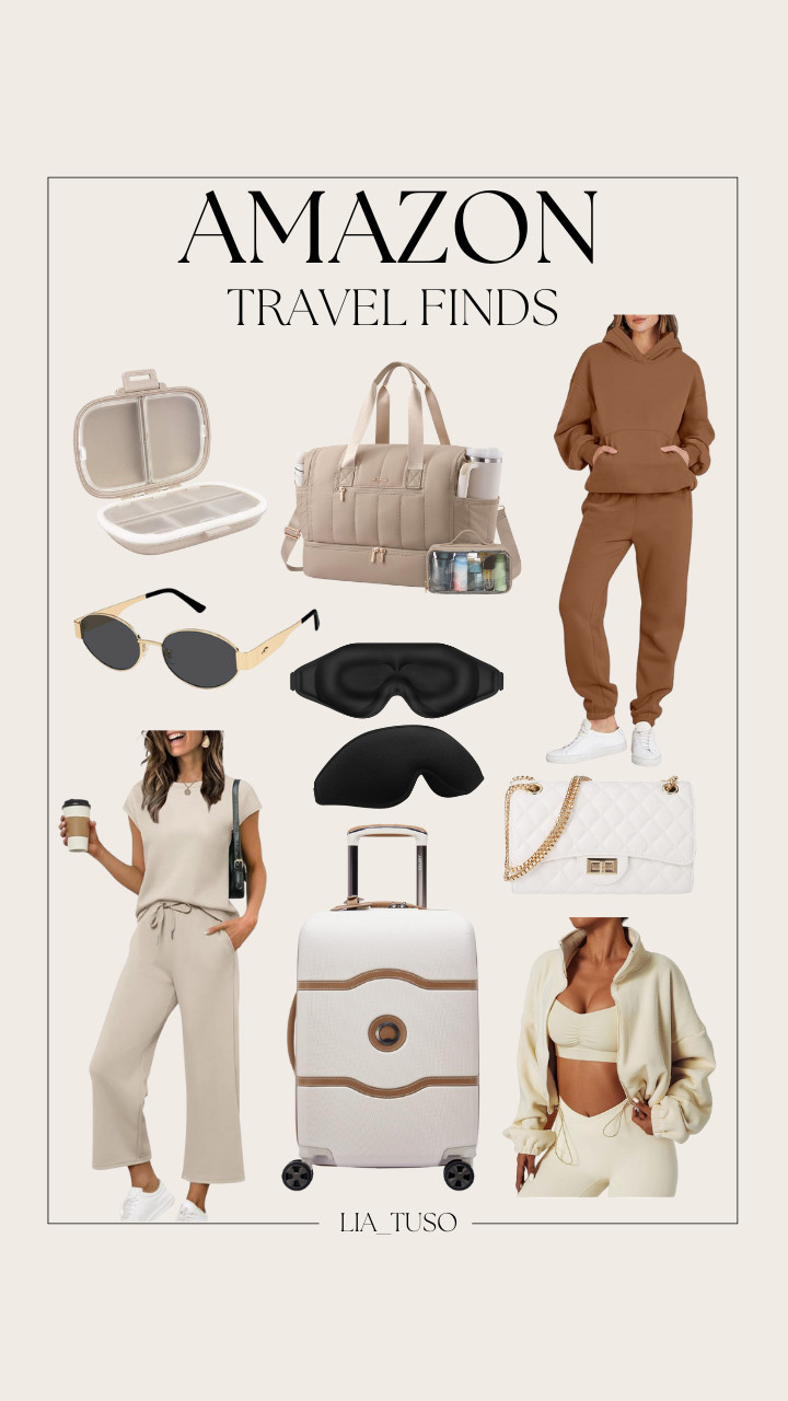 Amazon Travel Finds || amazon travel essentials || amazon travel must haves || best amazon travel products || amazon travel gear || travel accessories on amazon || amazon carry-on essentials || amazon luggage must haves || amazon vacation essentials || amazon travel must haves for women || amazon long flight essentials  

 #LTKSeasonal #LTKStyleTip #LTKTravel