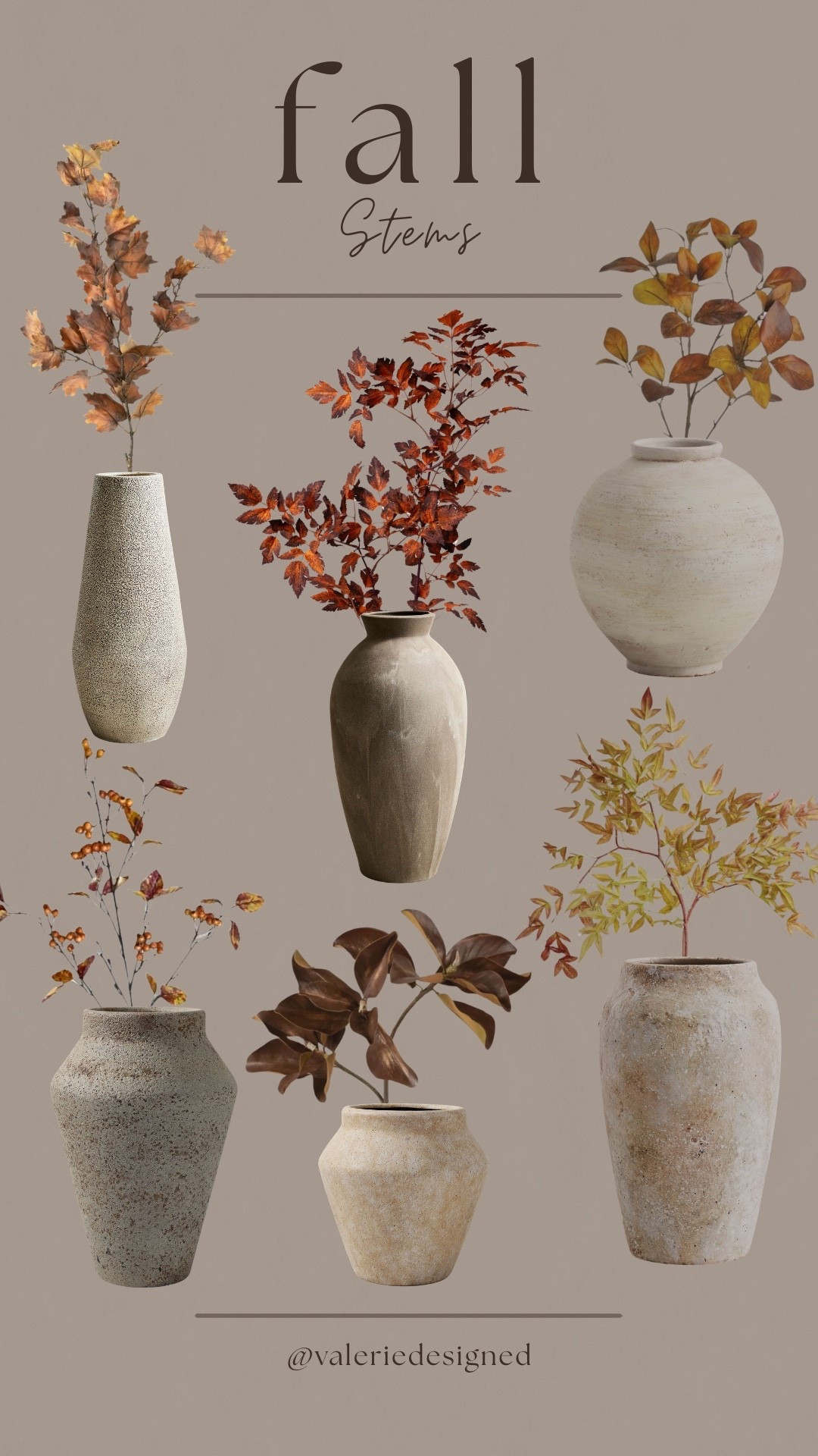 Fall stems 🤎🍂