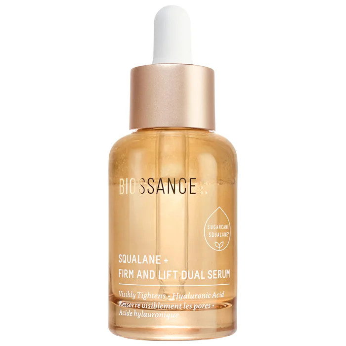 Firm and Lift Hydrating Dual Serum with Hyaluronic Acid + Squalane | Sephora (US)